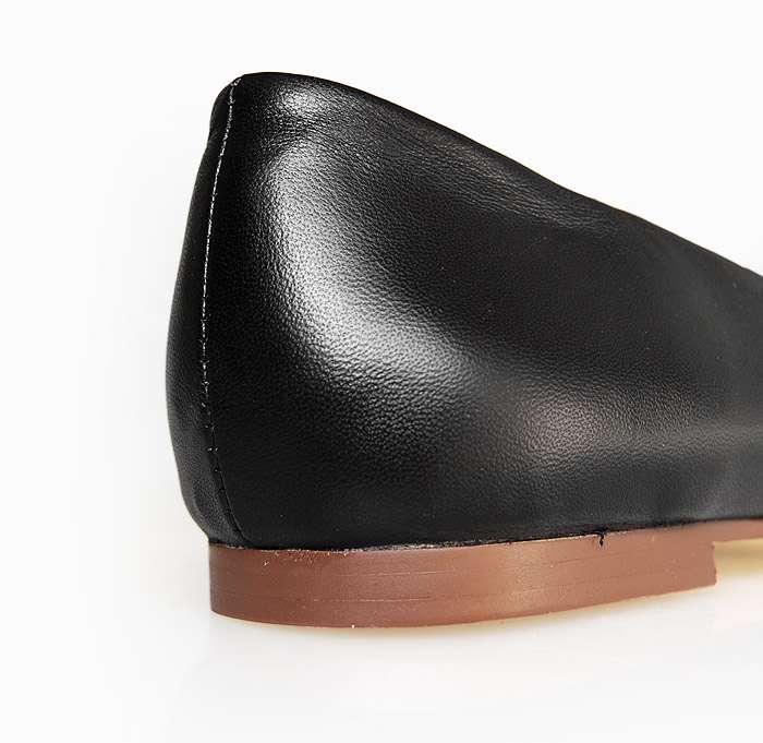 Replica Chanel Shoes 72202b black lambskin leather